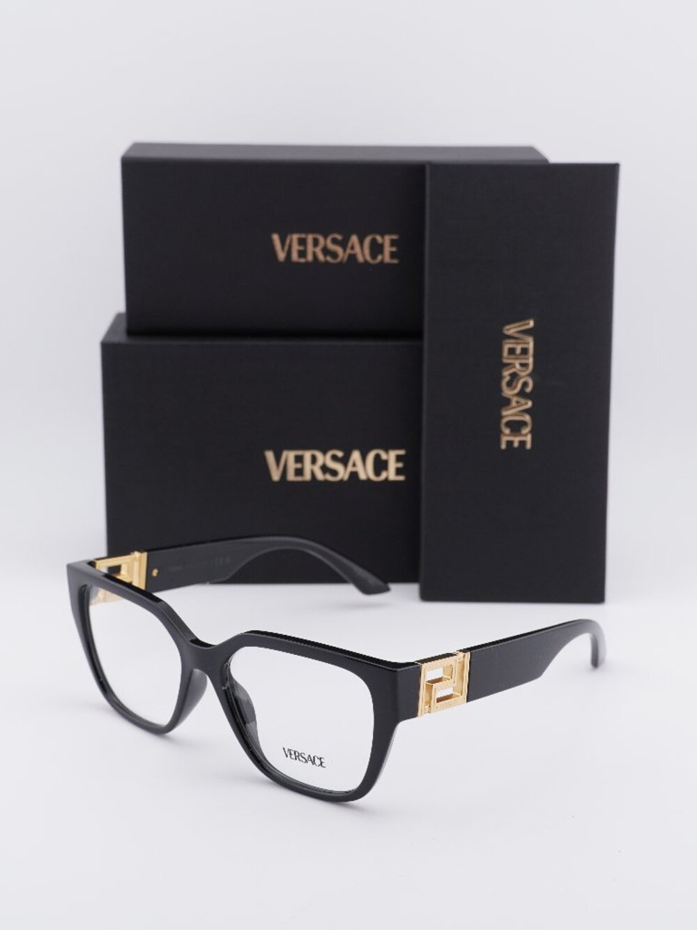 Versace VE3387U GB1 Square Eyeglasses 54mm – Black